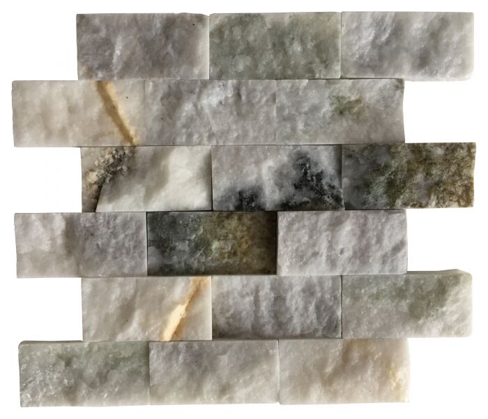 MULTICOLOR WHİTE MERMER PATLATMA MOZAİK