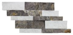 PANEL SMOKY & BEYAZ MERMER PATLATMA MOZAİK