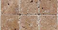 10x10cm DOĞAL TAŞ TRAVERTEN ANTİK ESKİTME